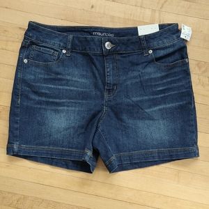 Maurice mid rise 5" inseam shorts